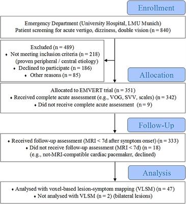 A Prospective Analysis of Lesion-Symptom Relationships in Acute Vestibular and Ocular Motor Stroke